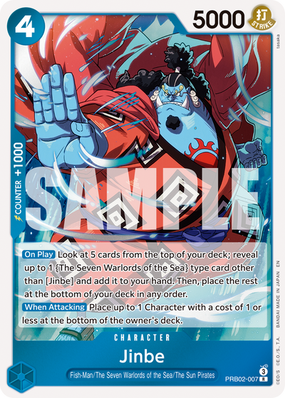 Jinbe PRB02-007 One Piece Card The Best Vol. 2 One Piece Karte