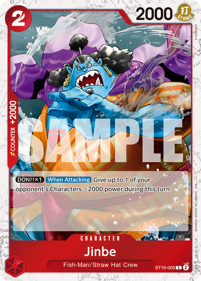 Jinbe ST10-005 (Parallel 2) One Piece Card The Best Vol. 2 One Piece Karte