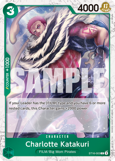 Charlotte Katakuri ST16-003 (Parallel 1) One Piece Card The Best Vol. 2 One Piece Karte
