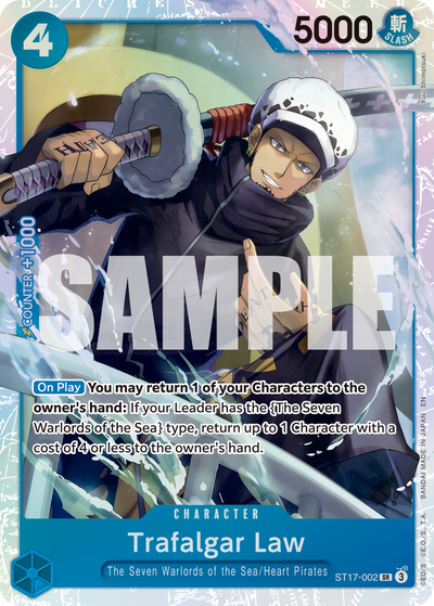 Trafalgar Law ST17-002_r1 One Piece Card The Best Vol. 2 One Piece Karte