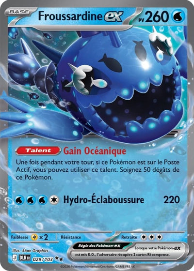 Lusardin-ex 029/103 Delta-Herrschaft Pokémon Karte