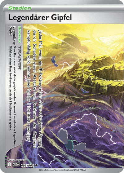 Legendärer Gipfel 096/103 Delta-Herrschaft Pokémon Karte