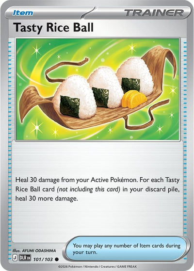 Leckere Reisbällchen 101/103 Delta-Herrschaft Pokémon Karte