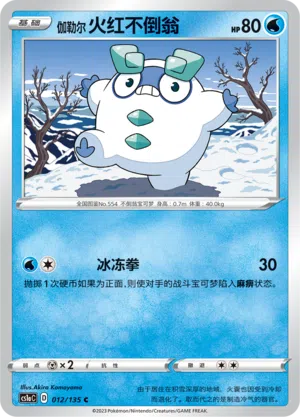 Galar-Flampion 012/135 Dynamax Clash: Thunder Pokémon Karte
