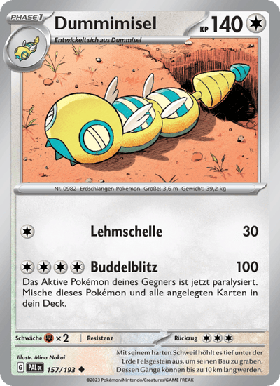 Dummimisel 157/193 Entwicklungen in Paldea Pokémon Karte