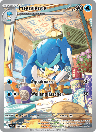 Fuentente 207/193 Entwicklungen in Paldea Pokémon Karte