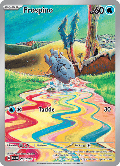 Frospino 208/193 Entwicklungen in Paldea Pokémon Karte