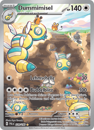 Dummimisel 229/193 Entwicklungen in Paldea Pokémon Karte