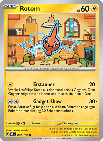 Rotom 077/182 Ewige Rivalen Pokémon Karte