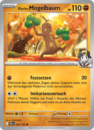 Klarins Mogelbaum 093/182 Ewige Rivalen Pokémon Karte