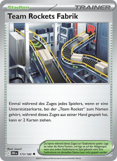 Team Rockets Fabrik 173/182 Ewige Rivalen Pokémon Karte