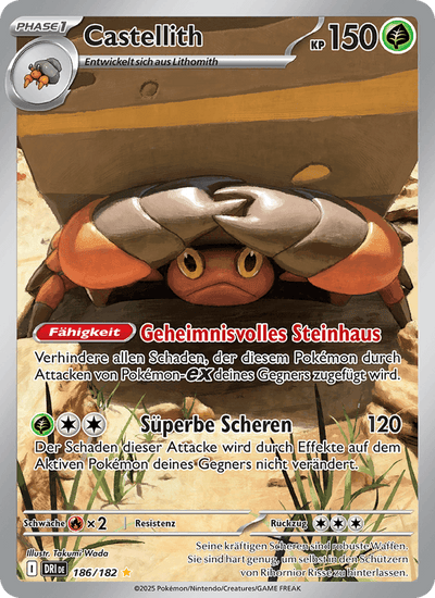 Castellith 186/182 Ewige Rivalen Pokémon Karte
