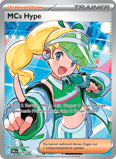 MCs Hype 220/182 Ewige Rivalen Pokémon Karte