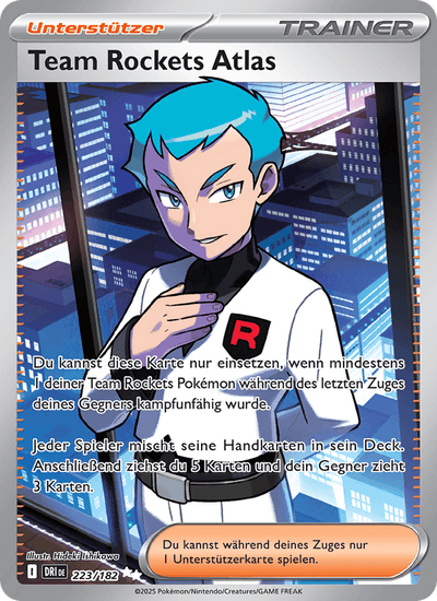 Team Rockets Atlas 223/182 Ewige Rivalen Pokémon Karte