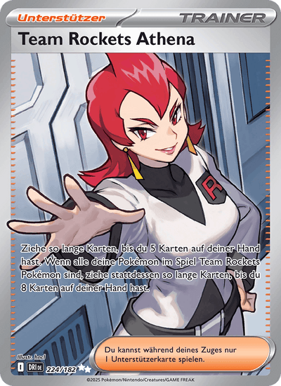 Team Rockets Athena 224/182 Ewige Rivalen Pokémon Karte
