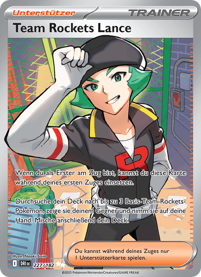 Team Rockets Lance 227/182 Ewige Rivalen Pokémon Karte