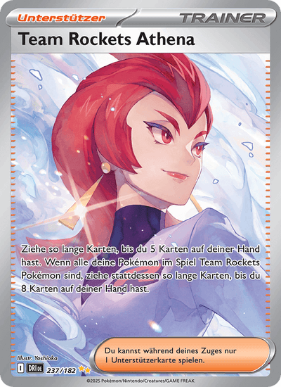Team Rockets Athena 237/182 Ewige Rivalen Pokémon Karte