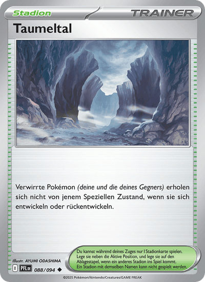 Taumeltal 088/094 Fatale Flammen Pokémon Karte