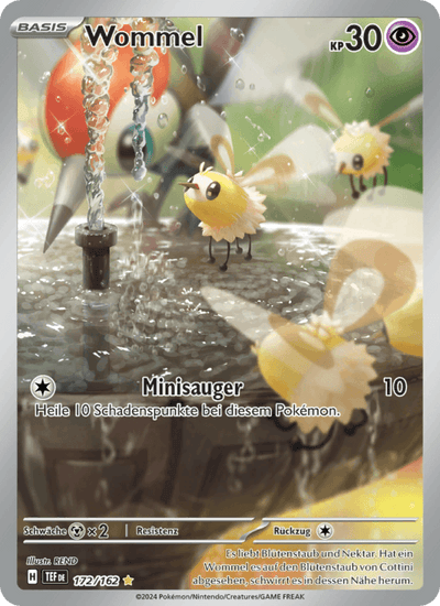 Wommel 172/162 Gewalten der Zeit Pokémon Karte