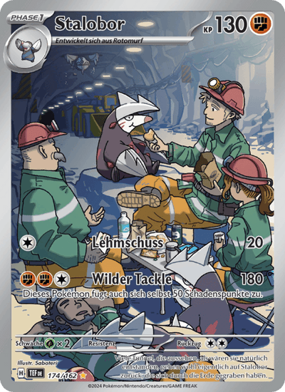 Stalobor 174/162 Gewalten der Zeit Pokémon Karte