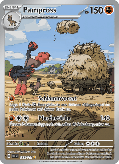 Pampross 175/162 Gewalten der Zeit Pokémon Karte