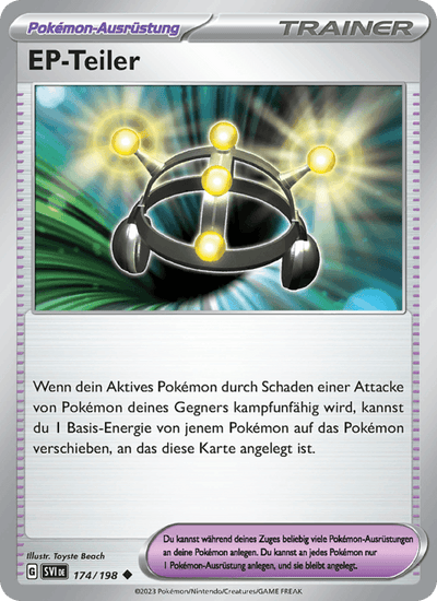EP-Teiler 174/198 Karmesin & Purpur Pokémon Karte