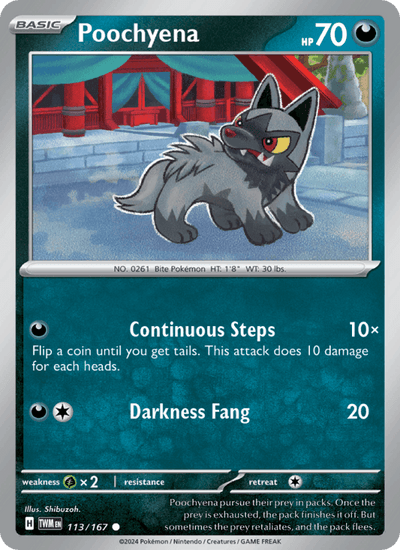 Fiffyen 113/167 Maskerade im Zwielicht Pokémon Karte