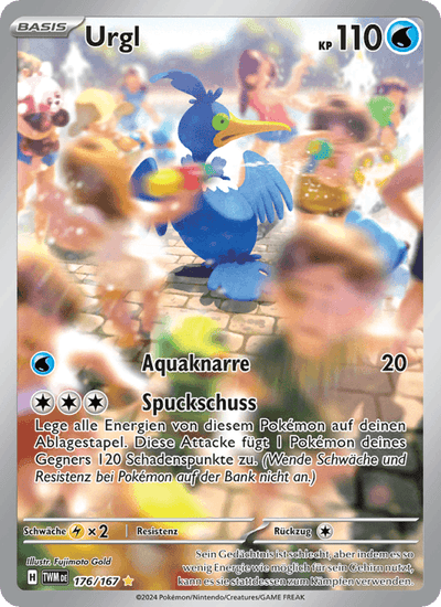 Urgl 176/167 Maskerade im Zwielicht Pokémon Karte