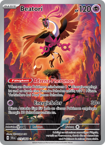 Beatori 073/064 Nebel der Sagen Pokémon Karte