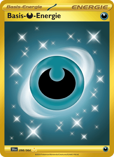 Basis-Darkness-Energie 098/064 Nebel der Sagen Pokémon Karte