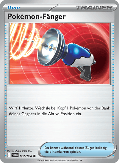 Pokémon-Fänger 082/088 Optimale Ordnung Pokémon Karte