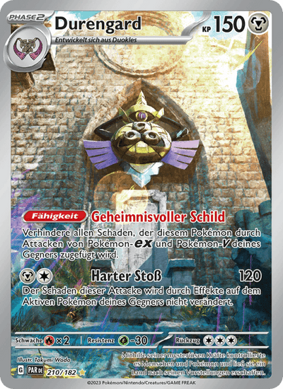 Durengard 210/182 Paradoxrift Pokémon Karte