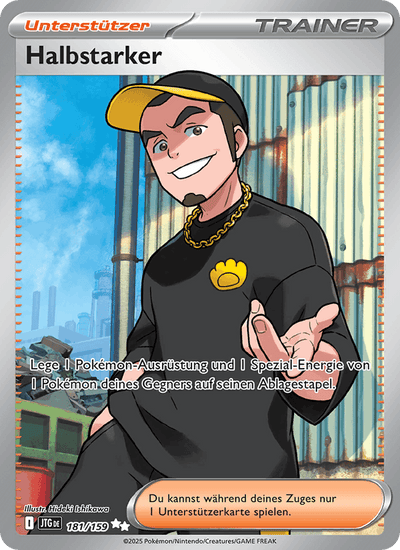 Halbstarker 181/159 Reisegefährten Pokémon Karte