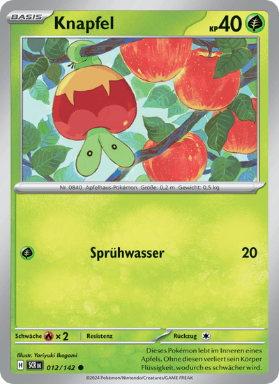 Knapfel 012/142 Stellarkrone Pokémon Karte