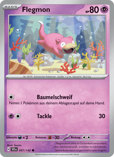 Flegmon 057/142 Stellarkrone Pokémon Karte