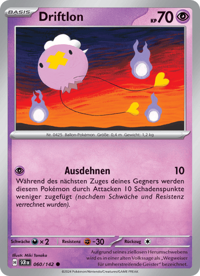 Driftlon 060/142 Stellarkrone Pokémon Karte