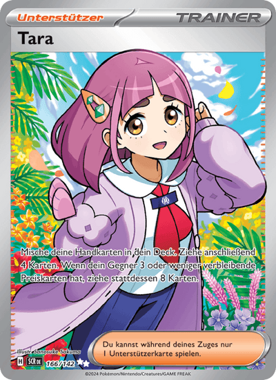 Tara 166/142 Stellarkrone Pokémon Karte