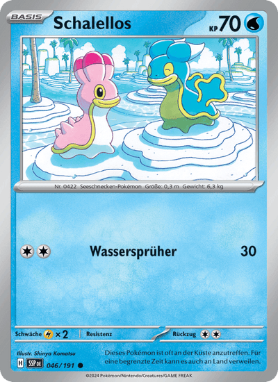 Schalellos 046/191 Stürmische Funken Pokémon Karte